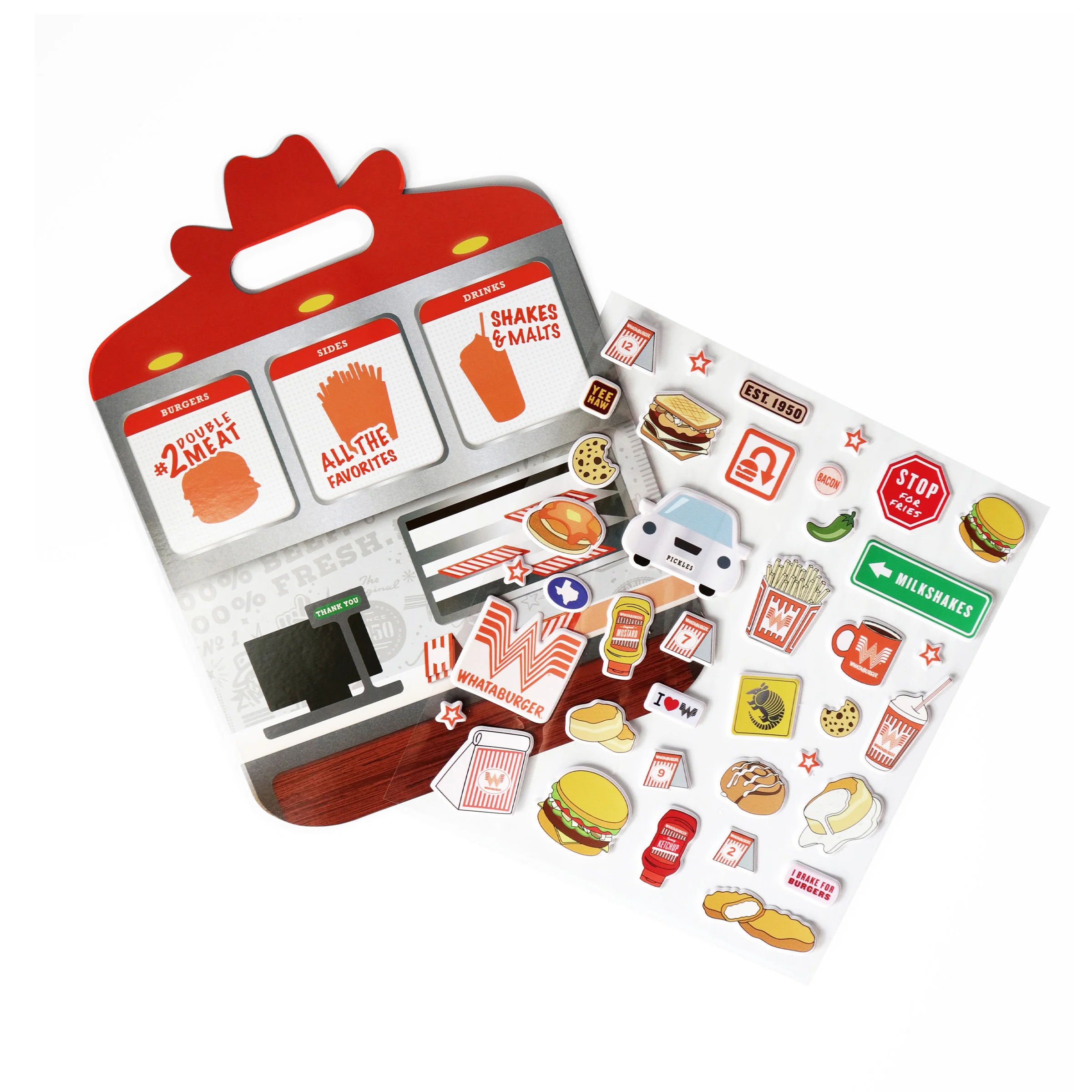 Little Foodies Reusable Sticker Play Set - Image 5