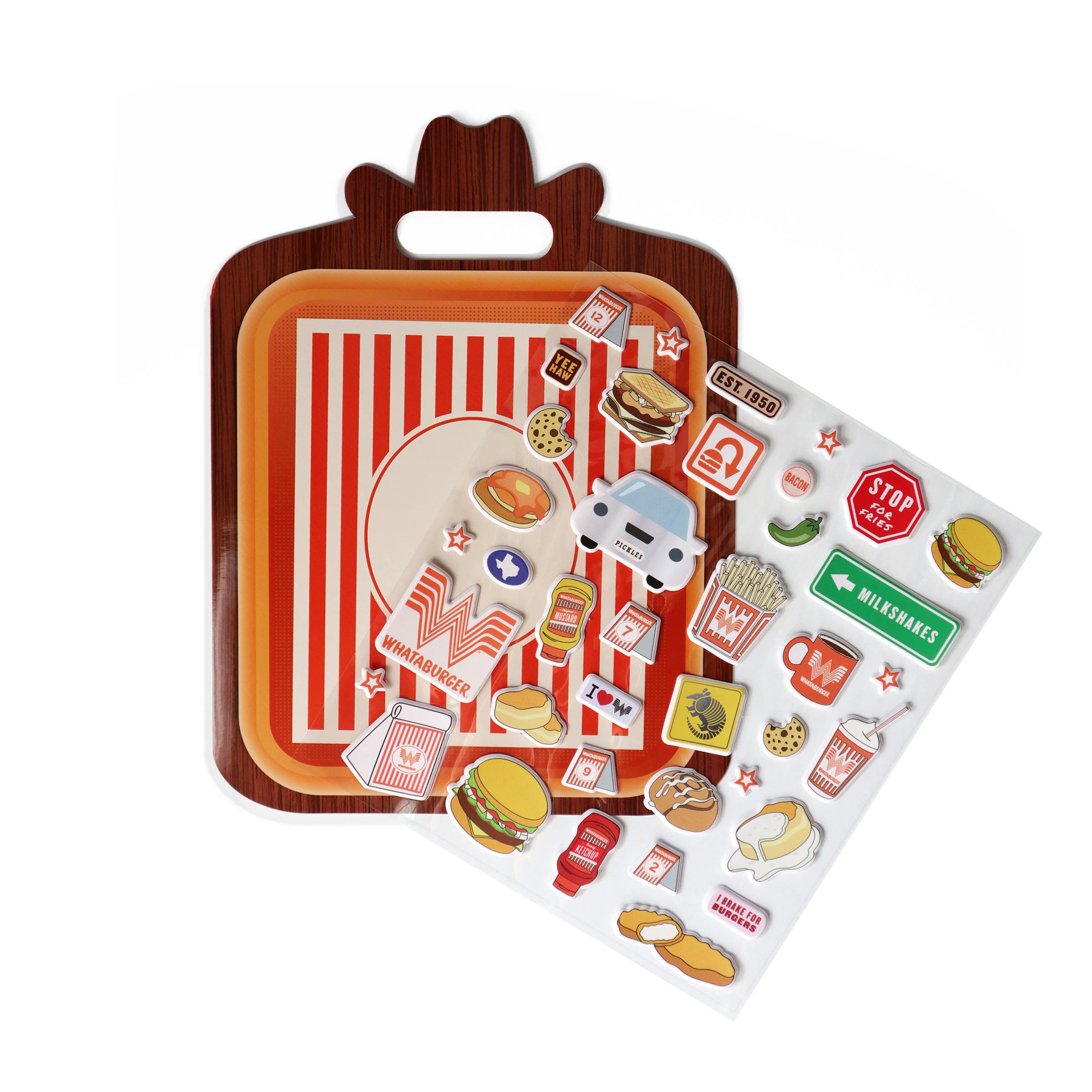 Little Foodies Reusable Sticker Play Set - Image 6