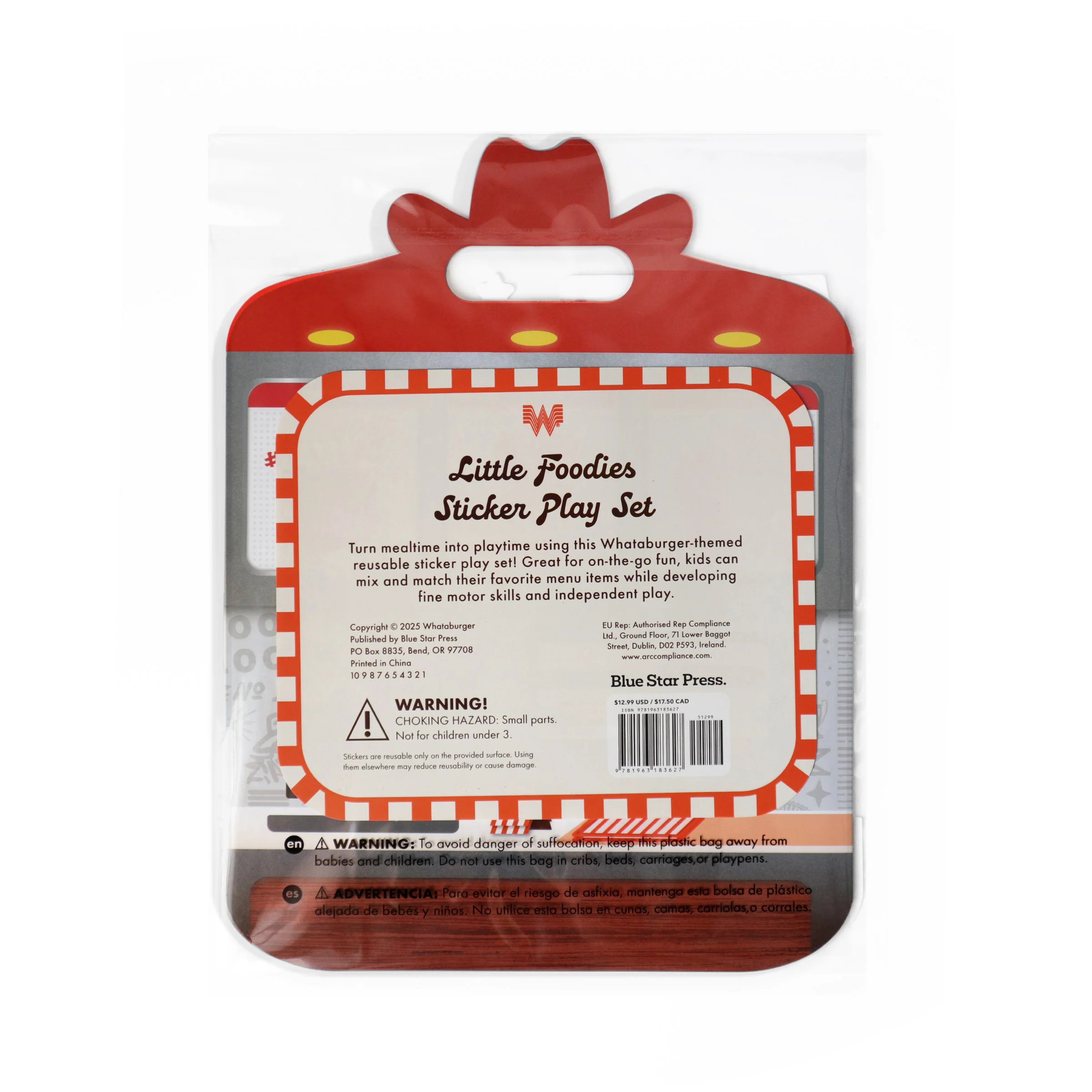 Little Foodies Reusable Sticker Play Set - Image 7