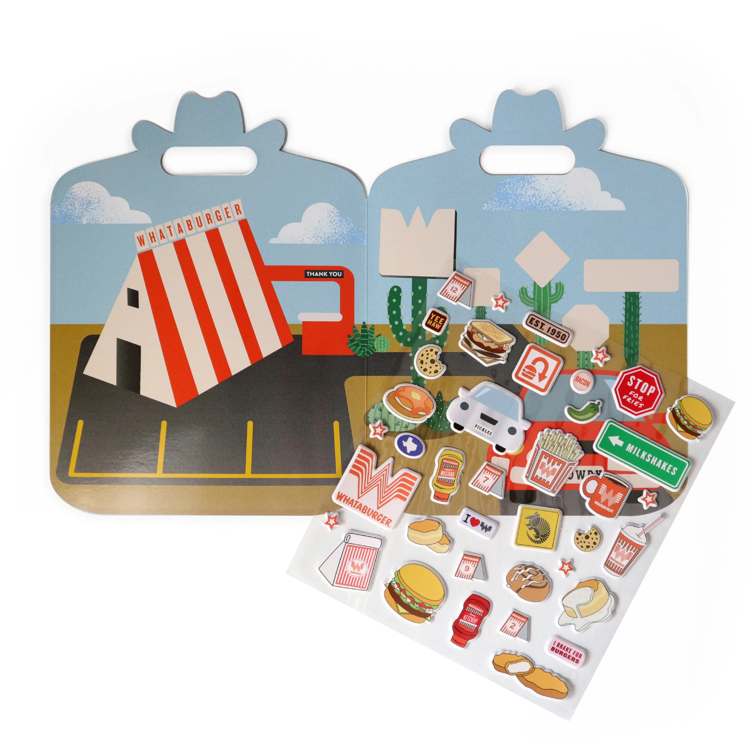 Little Foodies Reusable Sticker Play Set - Image 9