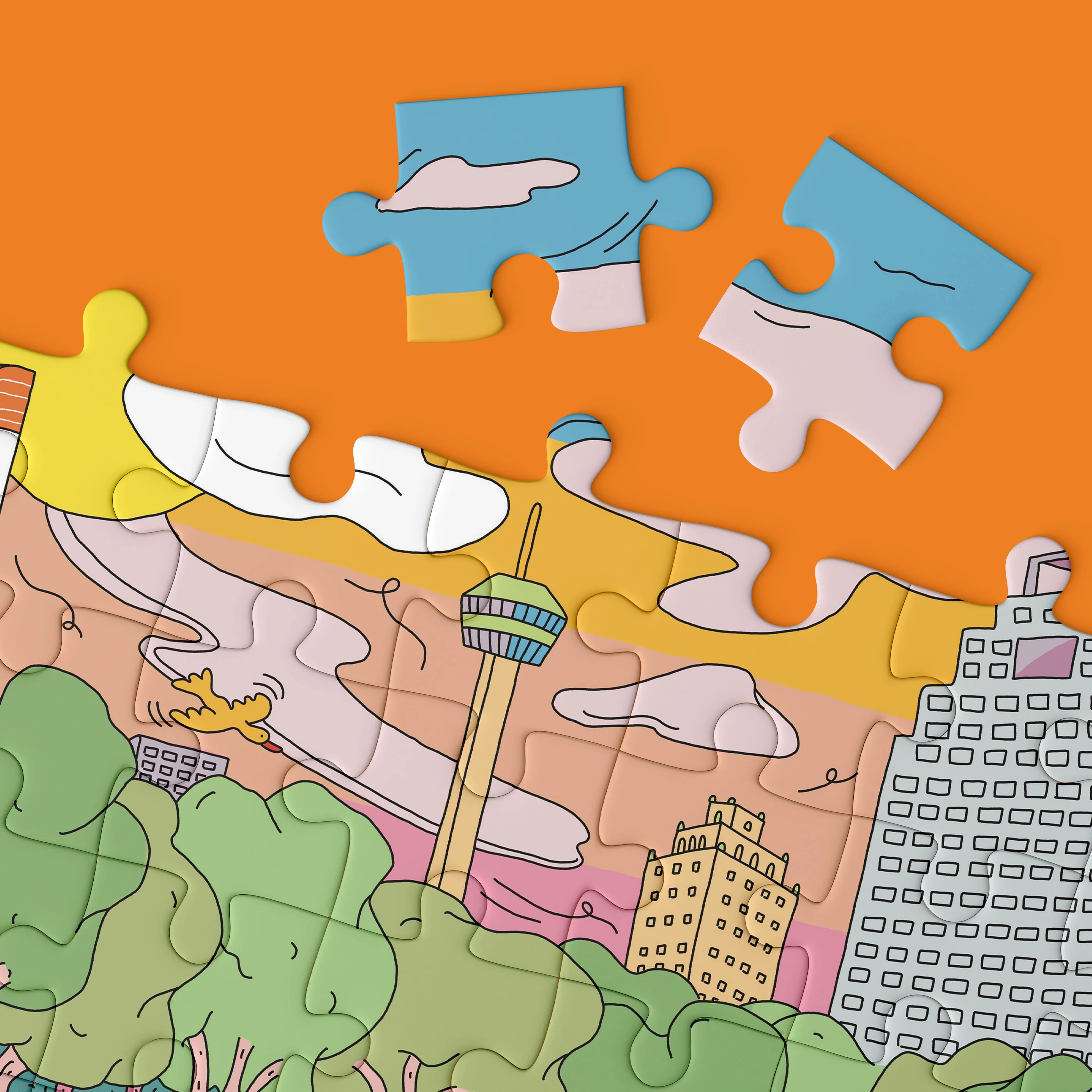 Whataburger In The Park Puzzle - Image 3